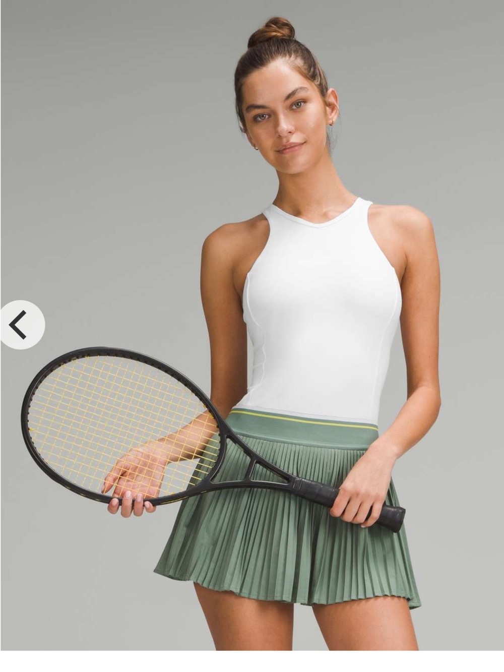 Lululemon Waist-Length V-Neck Tennis Tank Top *Medium Support, B/C Cup